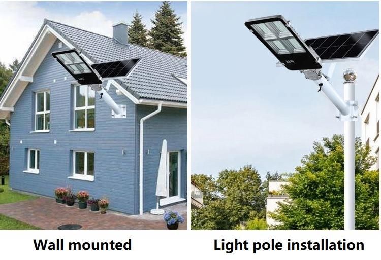 Split-Type Upgraded Solar Street Light Light Control+Remote Control