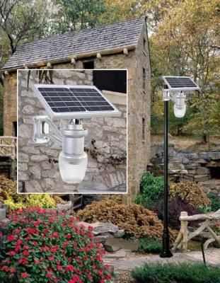 Integrated Outdoor Solar LED Garden Motion Sensor Wall Light