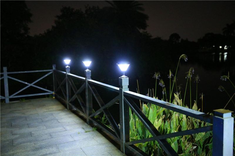 Residental Warm White Outdoor Gate 3W LED Solar Lights