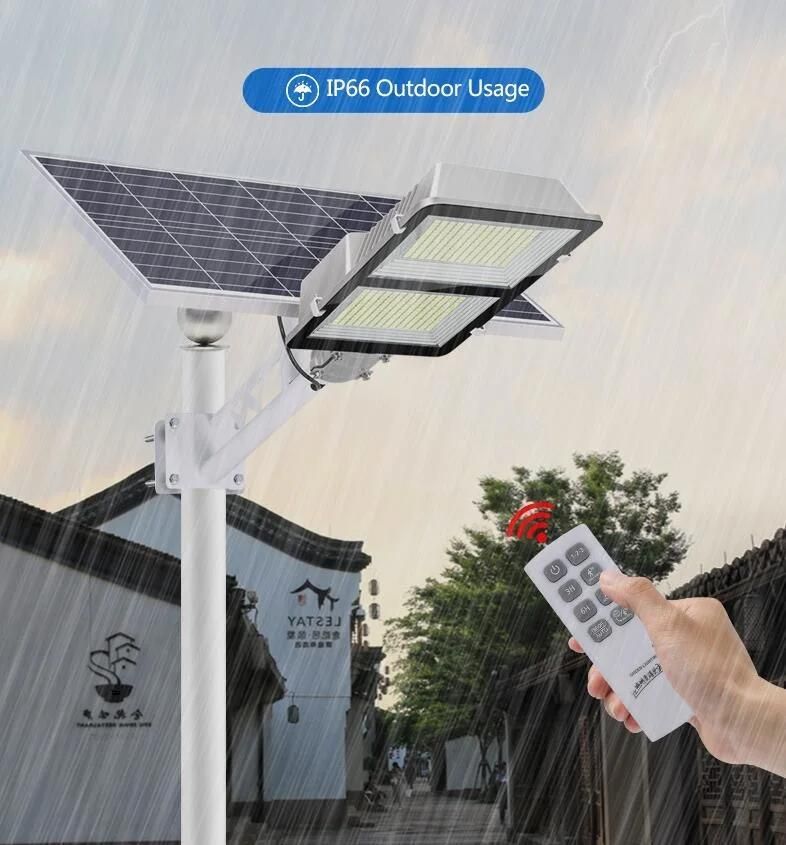 2020 Outdoor Remote Control Sensor Solar LED Street Lights