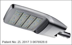 100W IP68 LED Solar Street Light with Solar Panel and Lithium Battery Pack