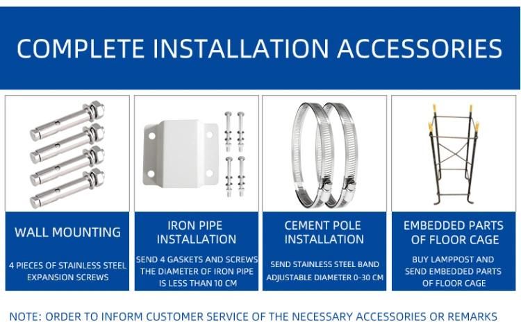 Customize IP65 Die-Cast Aluminum Split-up Solar Street Light