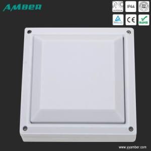 Square PC Diffuser Aluminium Bulkhead Light with Ce