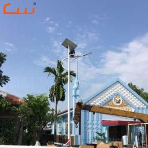 30W Power 5m LED Solar Street Light Pole with Light