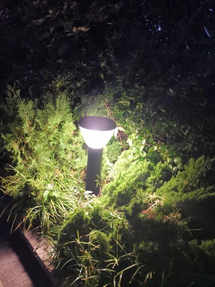 Outdoor Pathway Yard Stainless Steel LED Solar Garden Light, IP65 Waterproof Solar Power Lawn Stake Garden Solar Lights