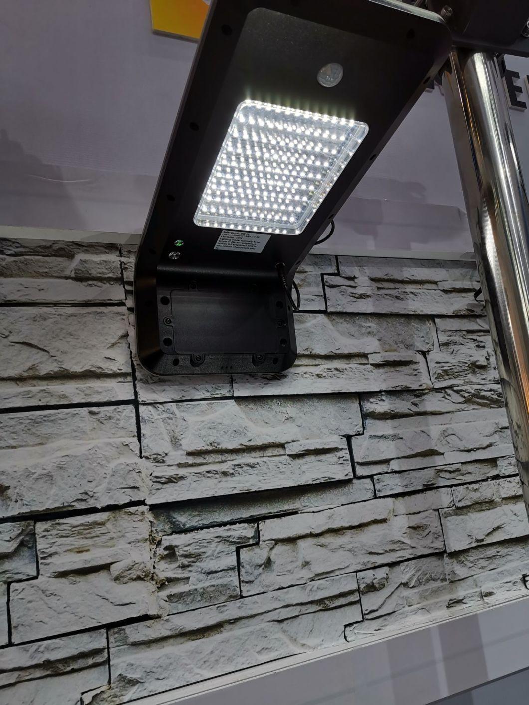 Outdoor Garden Pathway Walkway Wall Mounted Motion Sensor LED Integrated Solar Light