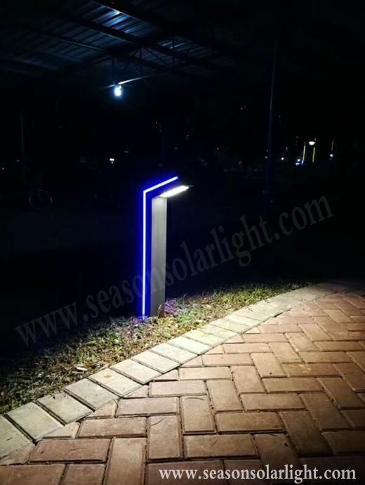 Utdoor Long Life Garden Park Waterproof LED Bollard Landscape Light with 5W Solar System