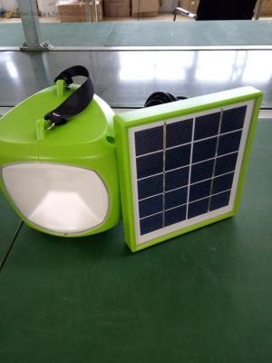 Affordable Factory Supply Portable Solar Light for Lighting and Charging Mobile Phone