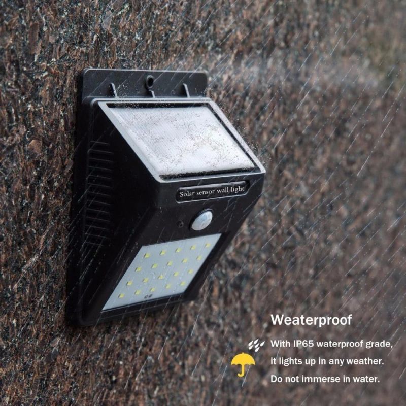 Solar LED Sensor Wall Light