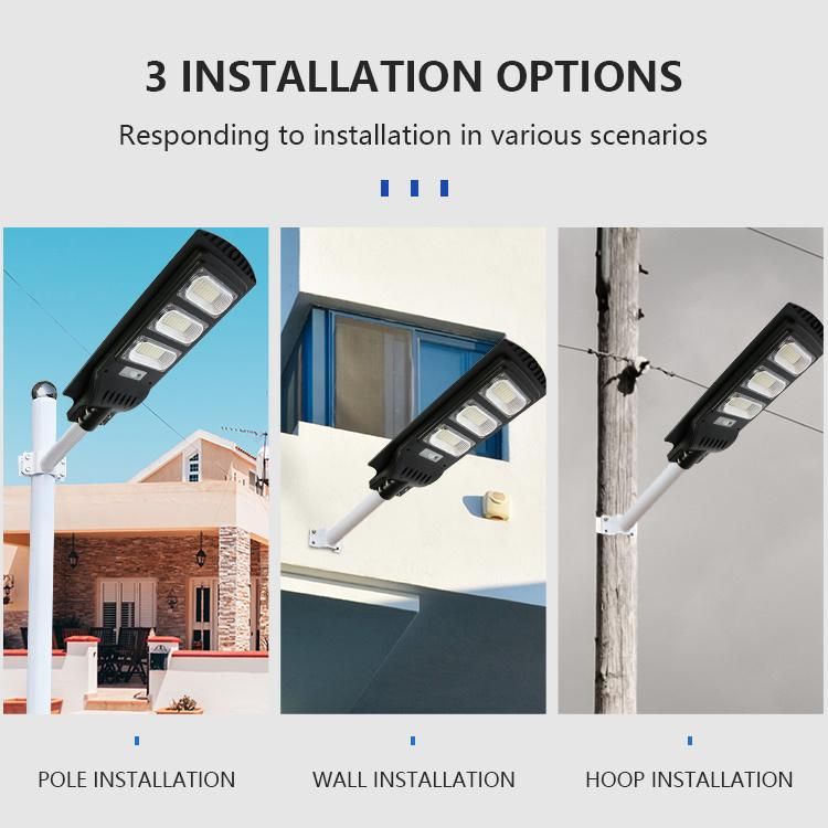 50W 100W 150W 200W LED Integrated Solar Road Street Light