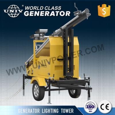 Hot Sale Best Price Construction Field Mobile Solar Light Tower
