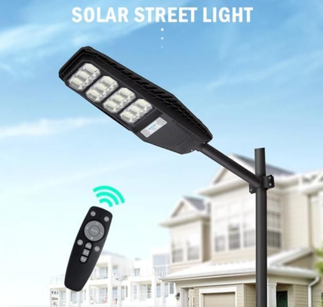 High Lumen Sensor Waterproof Outdoor Luminaria Road LED Garden Solar Street Light