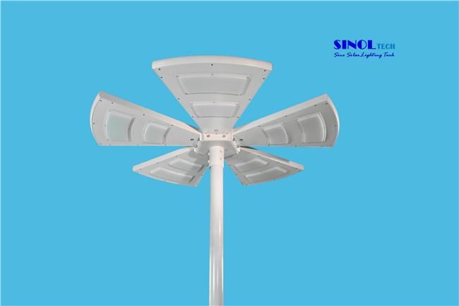 60W Integrated Solar Street Light for Road - Area Lighting - Parking Lot Lighting