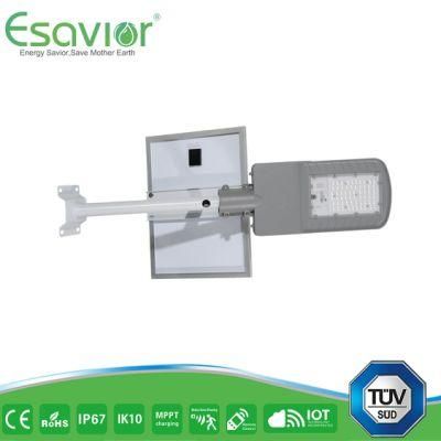 Esavior High Efficiency Polycrystalline 40W All in Two LED Solar Street Lights