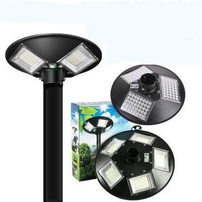 UFO3 4 5 Solar Street Light 300W 400W 500W Waterproof Yard Lamp PIR Motion Sensor Garden Outdoor Lighting with Remote