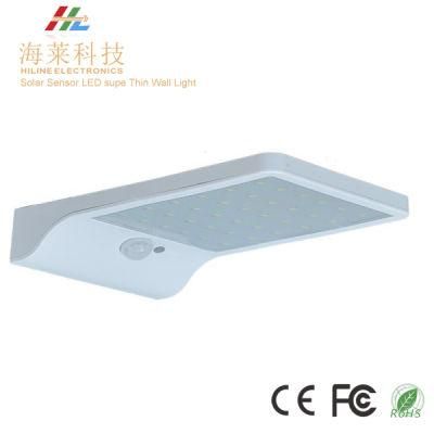 Solar LED Sensor Wall Light Ultra Thin Hl-2b36