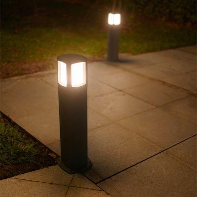 Outdoor LED Lights Garden Waterproof Square Bollard Light E27