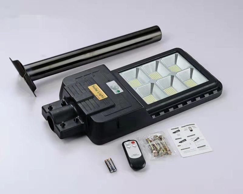 Outdoor IP65 Waterproof LED Integrated 300W 400W 500W Motion Sensor All in One Solar Street Light with Remote Control