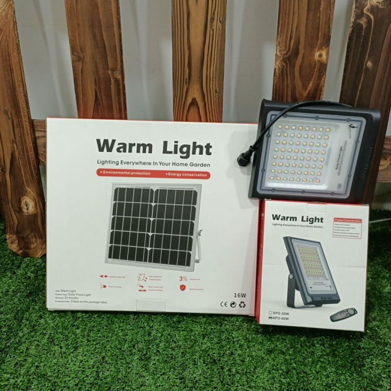 Renda Group Solar Flood Warm Light 60W Manufacturer in China with IP66 Waterproof