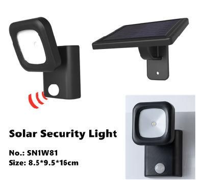 Modern Security Light Solar Garden Human Sensor Light - 100lumens