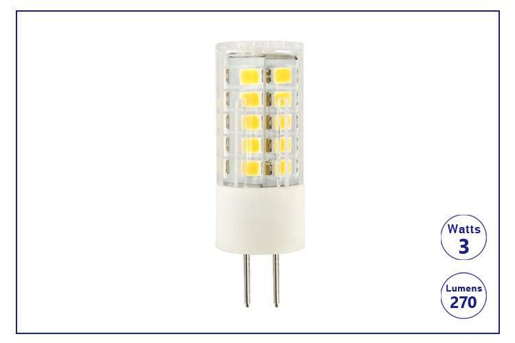 Lt104A4 3W Ceramic Construction Use 12V Low Voltage 2700K-6000K G4 LED Light for Outdoor Landscape Lighting