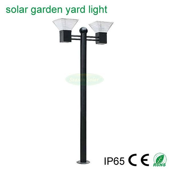 High Lumen LED Lamp Lighting CE Bright Solar Outdoor Yard Garden Light for Project Landscape Lighting