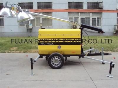 Construction Waterproof Kubota Engine Mobile Lighting Towers