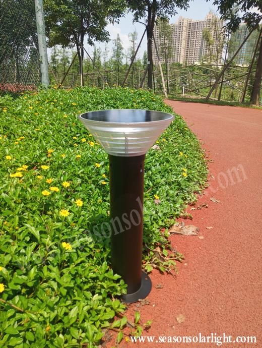 Smart Control Multi-Color LED Light Lamp Outdoor Pathway Lighting Garden Solar Light with Battery