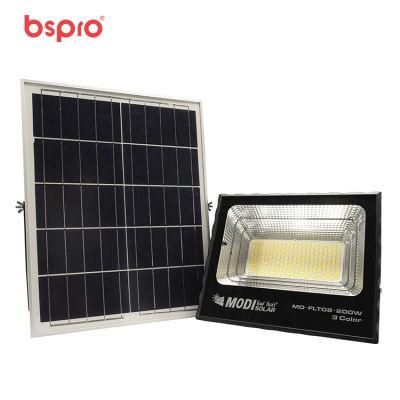 Bspro Bright LED Light Outdoor Ground Mounted Lights High Quality Remote Control 200W LED Flood Lamp