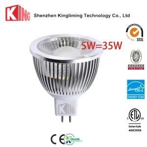 Dimmable MR16 LED Lamp Spotlight with COB Light 6W 7W