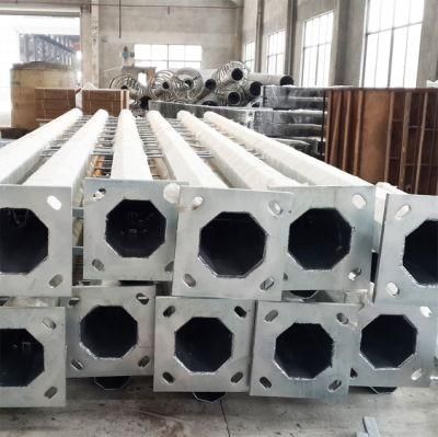 Galvanized Light Conical Square Octagonal Hexagonal Column Electricity Framework