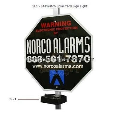 Solar Garden Sign Lights Solar Guard Lite Solar Sign Board Light (DN710)