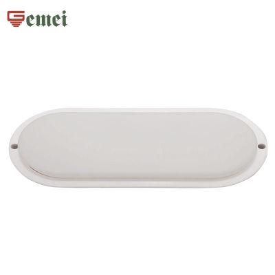 Energy-Saving, Low Power Consumption IP65 Moisture-Proof Lamps Outdoor LED Bulkhead Light Oval White 18W with CE RoHS