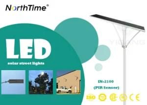 IP65 100W Automatic Light Control LED Solar Street Light