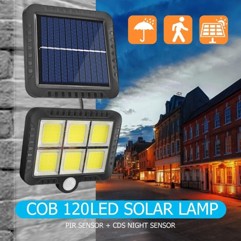 Motion Sensor Waterproof COB Solar Lamp