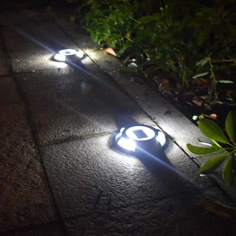 Waterproof Solar Underground Lights Solar Boat Deck Lights for Sidewalk