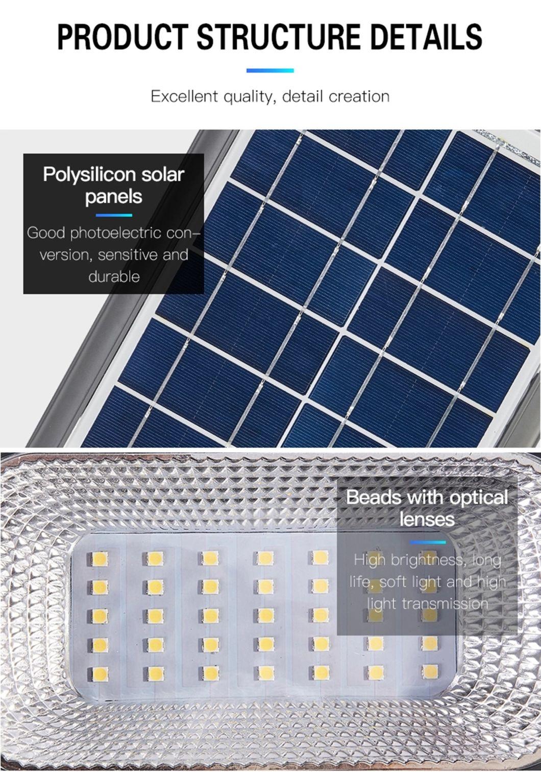 Outdoor Motion Sensor High-Efficient Solar Panel Lamp Luz LED PARA Exterior LED Solar Lights