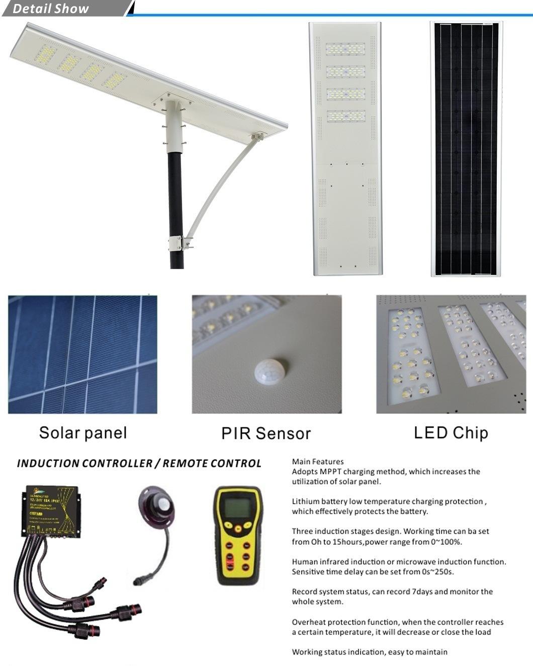 IP65 Solar Lamp Posts Glass 100W 5W 60W