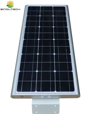APP Control 50W LED Solar Street Lamps Powered by 85W Solar PV (SNSTY-250)