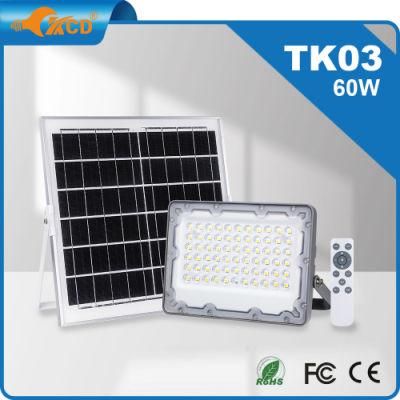 Most Powerful Battery Backup Emergency IP65 60W LED Solar Flood Light