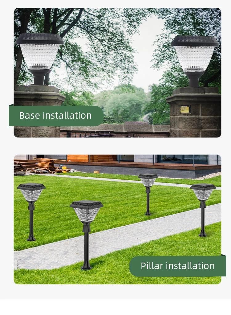 Solar Garden Lights Outdoor Waterproof Landscape LED Path Light Solar Lawn Light