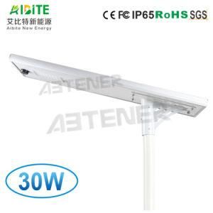 30W/40W Outdoor Solar LED Street Lighting with Motion Sensor