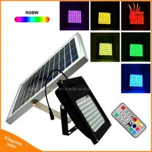 56 LED Solar Powered Garden Light RGB Solar Flood Light