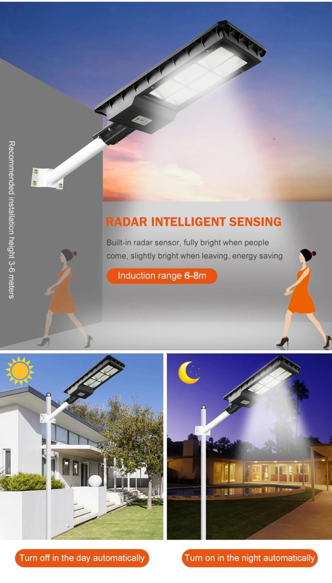 Outdoor High Brightness Motion Sensor Lamp Garden Solar LED Lights