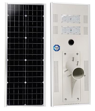 Esavior 30W 3600lm Integrated All in One Energy Saving Lighting Lamp LED Solar Street Lights with 25 Years Long Product Lifespan