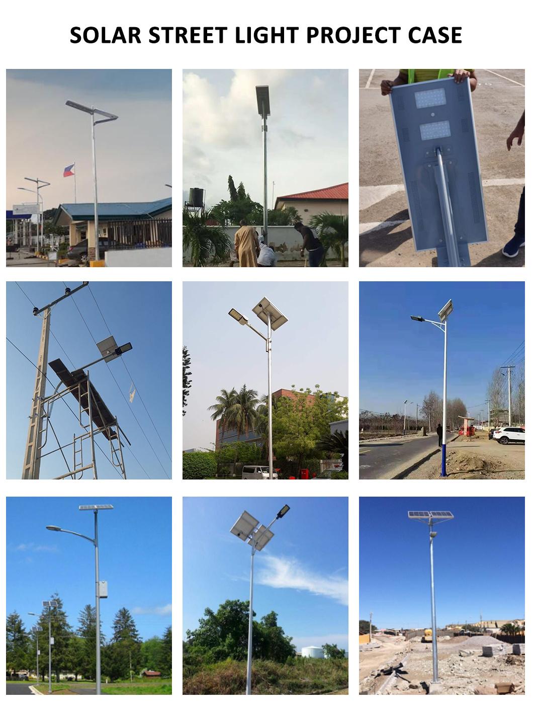 High Quality Energy Saving 20W 30W 40W 50W 60W All in Two Solar Street Light