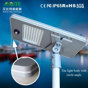 Outdoor Solar LED Street Light, Integrated Waterproof with PIR Motion Sensor