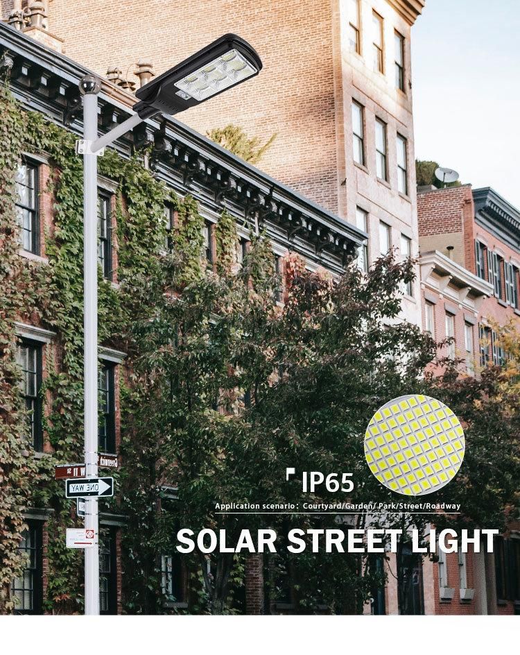Super Brightness 300W Integrated LED Solar Power Street Light