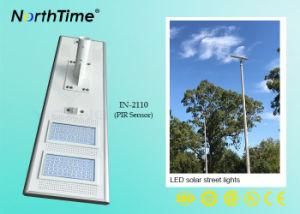 High Power Integrated Solar Street Light System with Mono Solar Panel