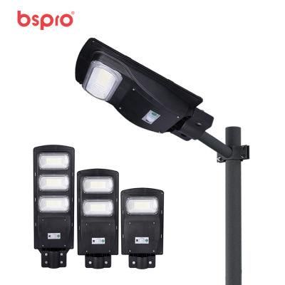 Bspro All in One IP65 Waterproof Outdoor Solar Energy 90W Solar LED Street Light